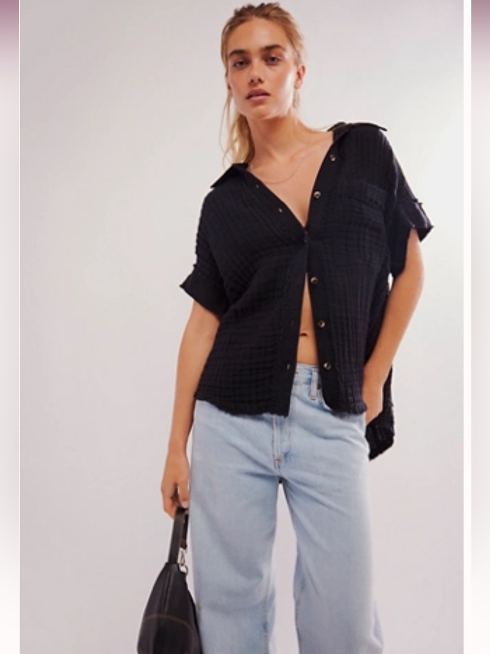NWT FREE PEOPLE We The Free Heat Waves Top